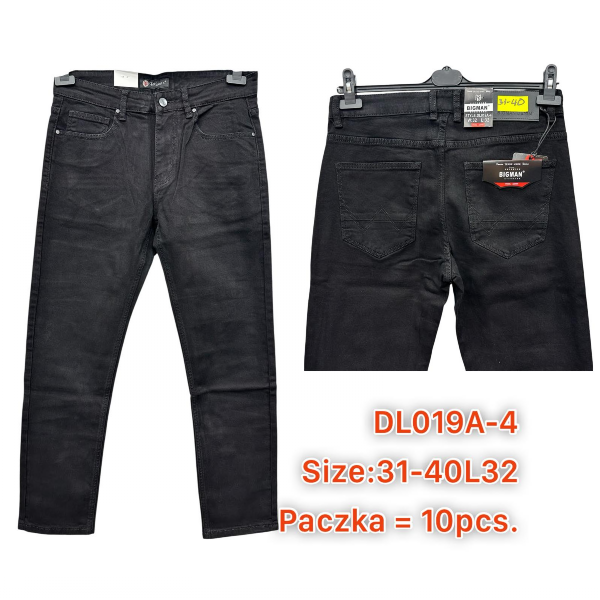 Spodnie męskie jeans Roz 31-40, 1 Kolor .Paczka 10 szt